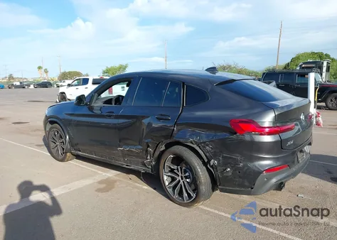 2021 BMW X4 xDrive30I z USA, uszkodzony, nr VIN 5UX2V1C02M9G80014